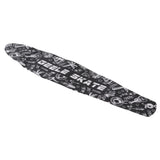 Maxbell Pro 22inch Fish Board Sandpaper Skateboard Griptape Deck Sticker White Black