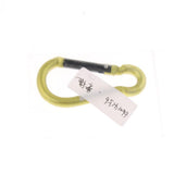 Maxbell Aluminum Alloy Carabiner Gourd Shape Spring Buckle Hook Clip Matt green