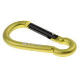 Maxbell Aluminum Alloy Carabiner Gourd Shape Spring Buckle Hook Clip Matt green