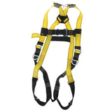 Maxbell 22KN Polyester Rock Climbing Mountaineering Full Body Safety Harness 5 Mount
