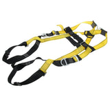 Maxbell 22KN Polyester Rock Climbing Mountaineering Full Body Safety Harness 5 Mount