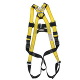 Maxbell 22KN Polyester Rock Climbing Mountaineering Full Body Safety Harness 5 Mount