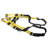Maxbell 22KN Polyester Rock Climbing Mountaineering Full Body Safety Harness 5 Mount