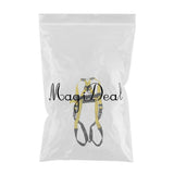 Maxbell 22KN Polyester Rock Climbing Mountaineering Full Body Safety Harness 5 Mount
