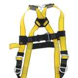 Maxbell 22KN Polyester Rock Climbing Mountaineering Full Body Safety Harness 5 Mount