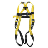 Maxbell 22KN Polyester Rock Climbing Mountaineering Full Body Safety Harness 5 Mount