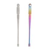 Maxbell Titanium Alloy Camping Ear Pick Ear Curette Travel Kit Ear Cleansing Tool Silver