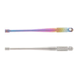 Maxbell Titanium Alloy Camping Ear Pick Ear Curette Travel Kit Ear Cleansing Tool Silver