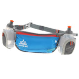 Maxbell Outdoor Sports Waist Bag Fanny Pack with 2 kettles for Running Walk blue