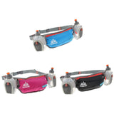 Maxbell Outdoor Sports Waist Bag Fanny Pack with 2 kettles for Running Walk blue