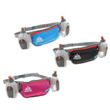 Maxbell Outdoor Sports Waist Bag Fanny Pack with 2 kettles for Running Walk blue