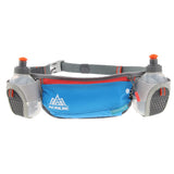 Maxbell Outdoor Sports Waist Bag Fanny Pack with 2 kettles for Running Walk blue