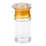 Maxbell Clear Seasoning Jars Oil Dispenser Bottle, Spice Jars, Sugar Salt Bottle Big Gold-Oil Bottle