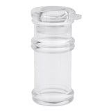 Maxbell Clear Seasoning Jars Oil Dispenser Bottle, Spice Jars, Sugar Salt Bottle Middle White-Oil Bottle