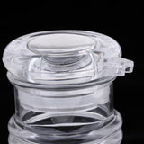 Maxbell Clear Seasoning Jars Oil Dispenser Bottle, Spice Jars, Sugar Salt Bottle Middle White-Oil Bottle