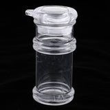 Maxbell Clear Seasoning Jars Oil Dispenser Bottle, Spice Jars, Sugar Salt Bottle Middle White-Oil Bottle