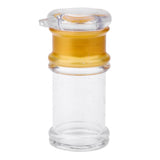 Maxbell Clear Seasoning Jars Oil Dispenser Bottle, Spice Jars, Sugar Salt Bottle Middle Gold-Oil Bottle