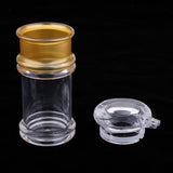 Maxbell Clear Seasoning Jars Oil Dispenser Bottle, Spice Jars, Sugar Salt Bottle Middle Gold-Oil Bottle