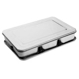 Maxbell Stainless Steel Seasoning Box Storage Container for Spice Salt Sugar 6 Grid