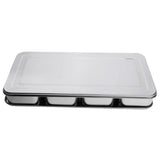 Maxbell Stainless Steel Seasoning Box Storage Container for Spice Salt Sugar 8 Grid