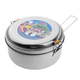 Maxbell Stainless Steel Lunch Box Bento Food Storage Containers Case 14cm Single Layer