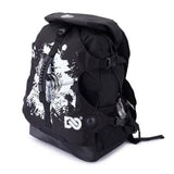Maxbell Roller Inline Skates Backpack Skating Shoes Boots Storage Carry Bag Black 1