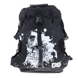 Maxbell Roller Inline Skates Backpack Skating Shoes Boots Storage Carry Bag Black 1