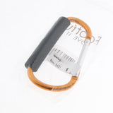 Maxbell Portable Large D Ring Snap Hook Aluminum Carabiner Cushion Grip 9mm yellow