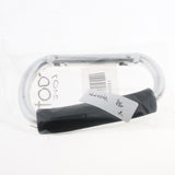 Maxbell Portable Large D Ring Snap Hook Aluminum Carabiner Cushion Grip 12mm silver