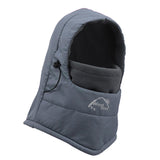 Maxbell Winter Warm Hat Motorcycle Waterproof Windproof Neck Face Mask Hat Gray
