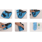 Maxbell Foldable Camping Fishing Chair Lightweight Portable Four Leg Back Seat Green