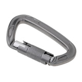 Maxbell 24KN Auto Locking Carabiner Hammock Carabiner For Rappelling Climbing Gray