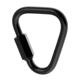 Maxbell Triangle Stainless Steel Carabiner Outdoor Camping Keychain Quick Link  6mm