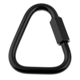 Maxbell Triangle Stainless Steel Carabiner Outdoor Camping Keychain Quick Link  6mm