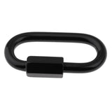 Maxbell Stainless Steel Quick Link Screw Chain Fastener Locking Hook Carabiner 5mm