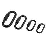 Maxbell Stainless Steel Quick Link Screw Chain Fastener Locking Hook Carabiner 5mm