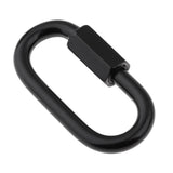 Maxbell Stainless Steel Quick Link Screw Chain Fastener Locking Hook Carabiner 5mm