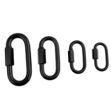 Maxbell Stainless Steel Quick Link Screw Chain Fastener Locking Hook Carabiner 5mm