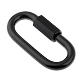 Maxbell Stainless Steel Quick Link Screw Chain Fastener Locking Hook Carabiner 8mm