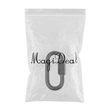 Maxbell Stainless Steel Quick Link Screw Chain Fastener Locking Hook Carabiner 8mm
