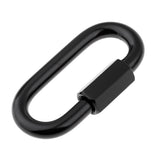 Maxbell Stainless Steel Quick Link Screw Chain Fastener Locking Hook Carabiner 8mm