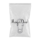 Maxbell Stainless Steel Safety Carabiner Clip Hook Camping Climbing Hammock 11x120mm