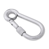 Maxbell Stainless Steel Safety Carabiner Clip Hook Camping Climbing Hammock 11x120mm