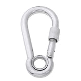 Maxbell Stainless Steel Safety Carabiner Clip Hook Camping Climbing Hammock 12x140mm