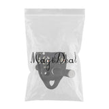 Maxbell 35KN Rock Climbing Mountaineering 13mm Cable Rope Pulley with Handle Grip