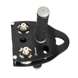 Maxbell 35KN Rock Climbing Mountaineering 13mm Cable Rope Pulley with Handle Grip