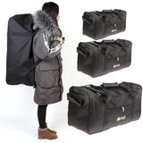 Maxbell Camping Tent Storage Backpack Travel Duffel for Sleeping Bag Blanket 50L