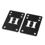 Maxbell 2 Pieces Rubber Skateboard Longboard Riser Pad Shock Pads 1/8 3mm