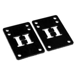 Maxbell 2 Pieces Rubber Skateboard Longboard Riser Pad Shock Pads 1/8 3mm