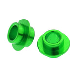 Maxbell 2 Pcs Roller Inline Skate Aluminum 8mm Bearing Spacers Accessories Green